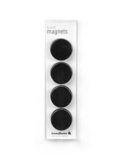 Kantine Terminologie Bijdrager Metalen schijfmagneten extra sterk kleur zwart - Magneet-verf.nl